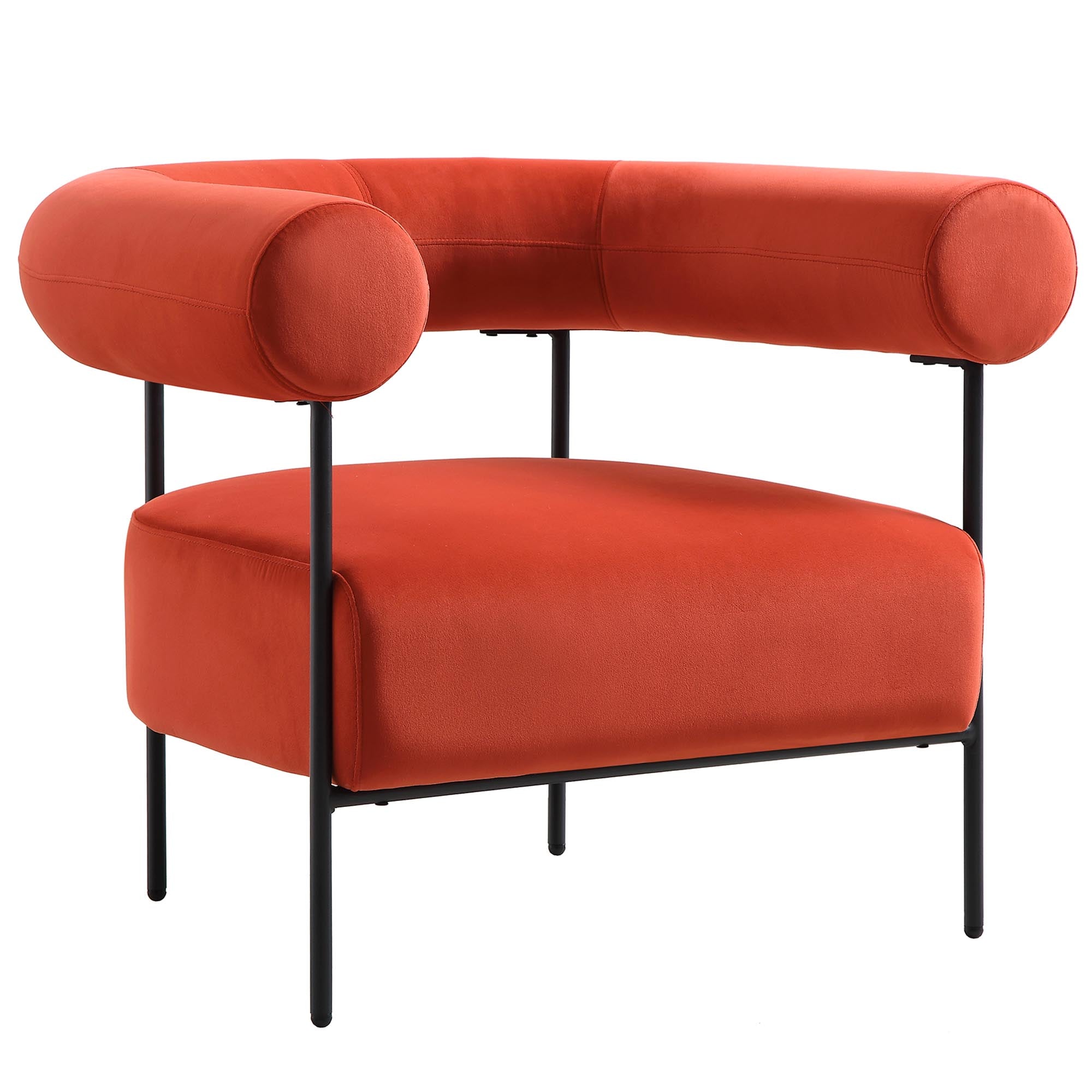 fulbourn rust ochre velvet armchair fulbourn rust ochre velvet armchair