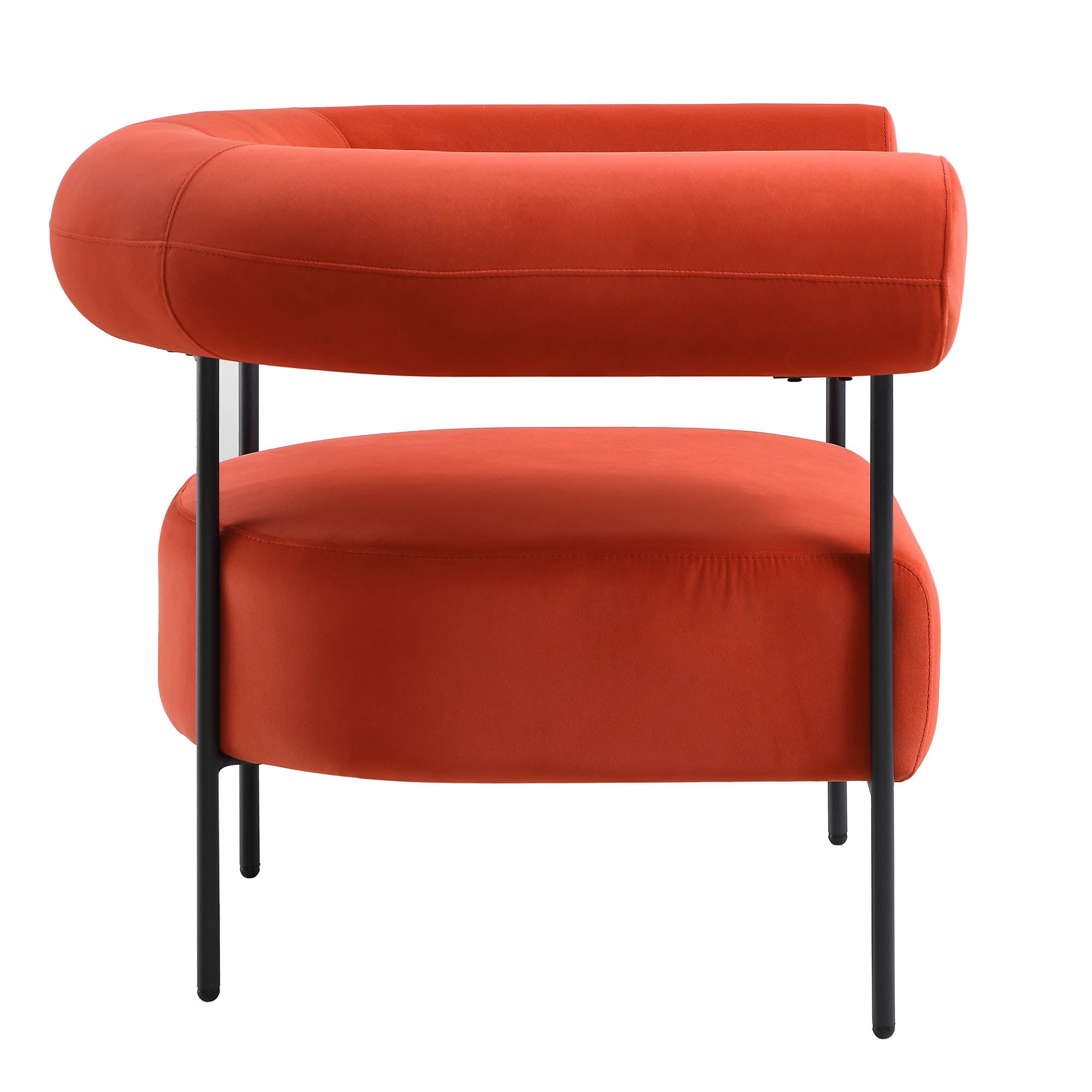 fulbourn rust ochre velvet armchair fulbourn rust ochre velvet armchair
