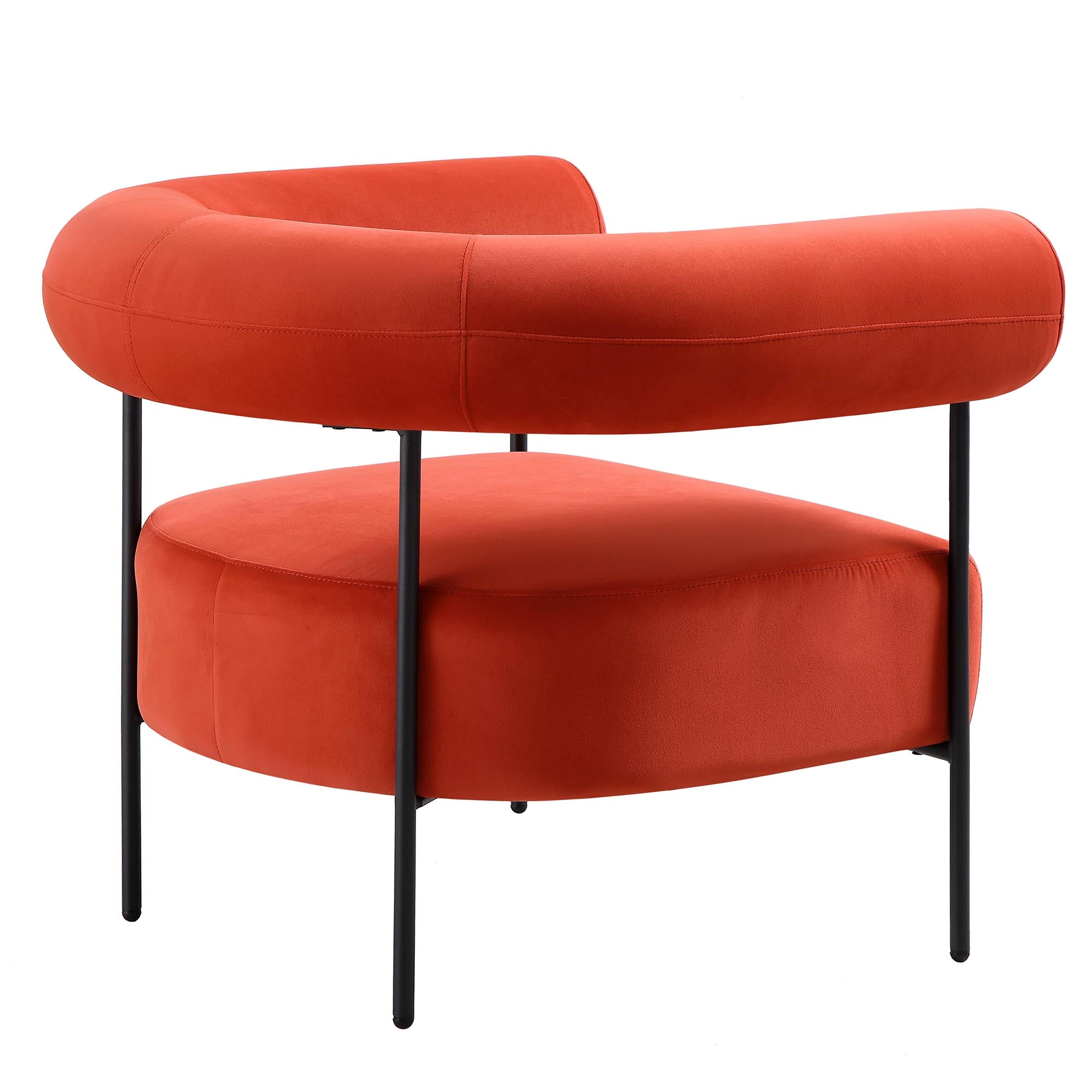fulbourn rust ochre velvet armchair fulbourn rust ochre velvet armchair