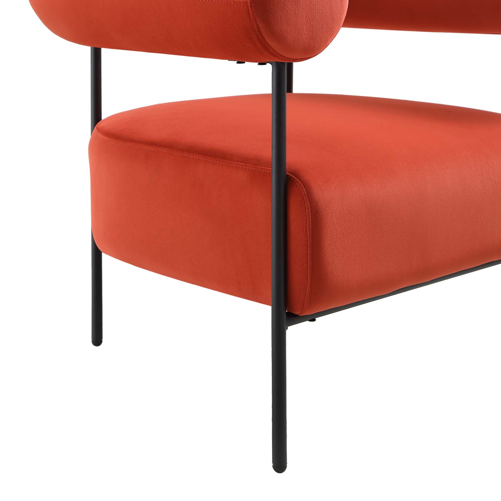 fulbourn rust ochre velvet armchair fulbourn rust ochre velvet armchair