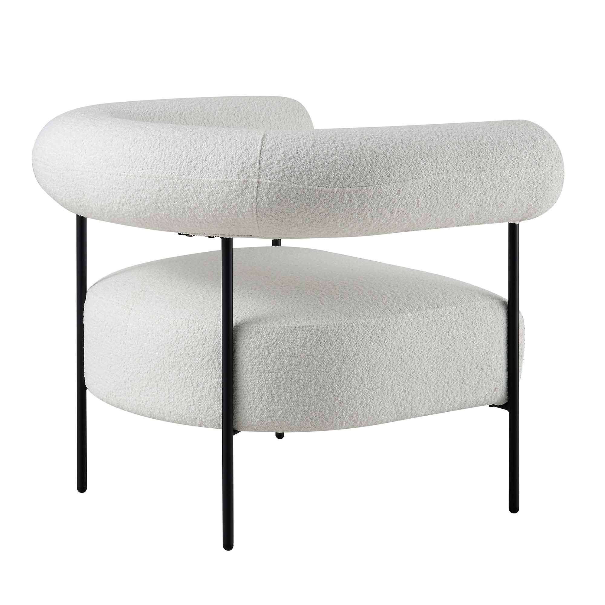 fulbourn white boucle armchair fulbourn white boucle armchair