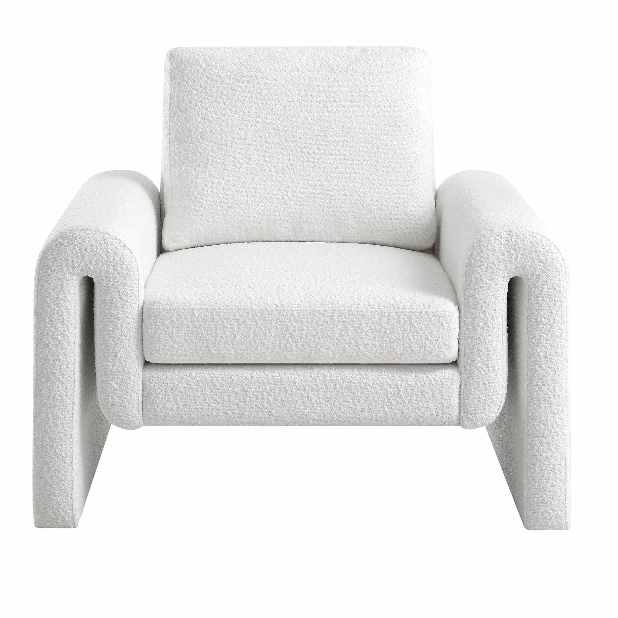 hampstead white boucle curved armchair hampstead white boucle curved armchair