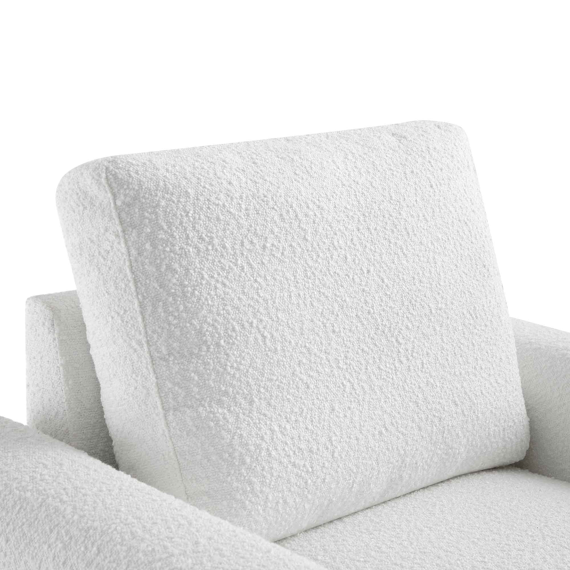hampstead white boucle curved armchair hampstead white boucle curved armchair
