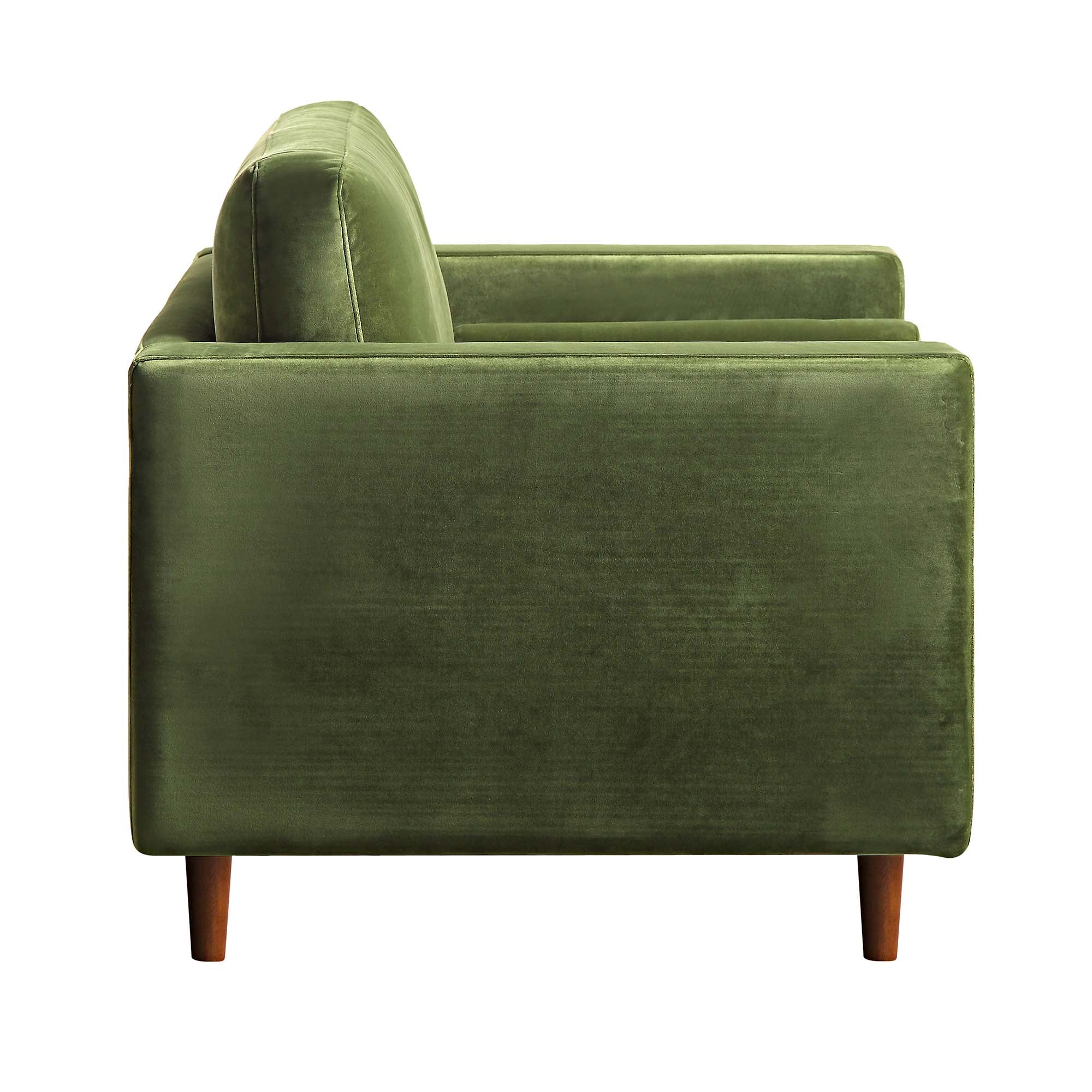 henrietta armchair, moss green velvet henrietta armchair, moss green velvet
