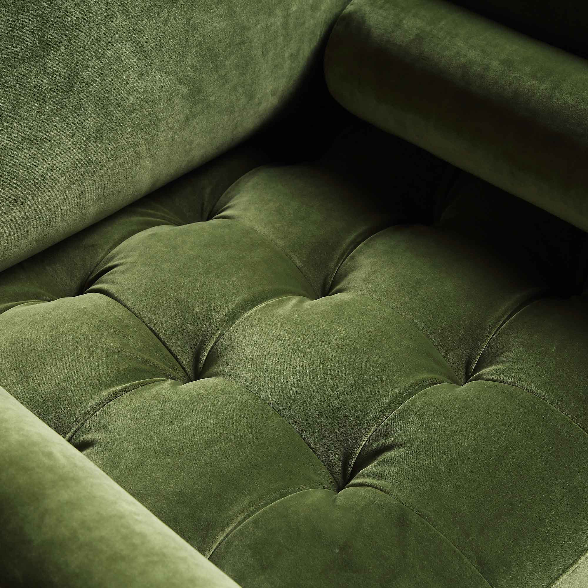 henrietta armchair, moss green velvet henrietta armchair, moss green velvet