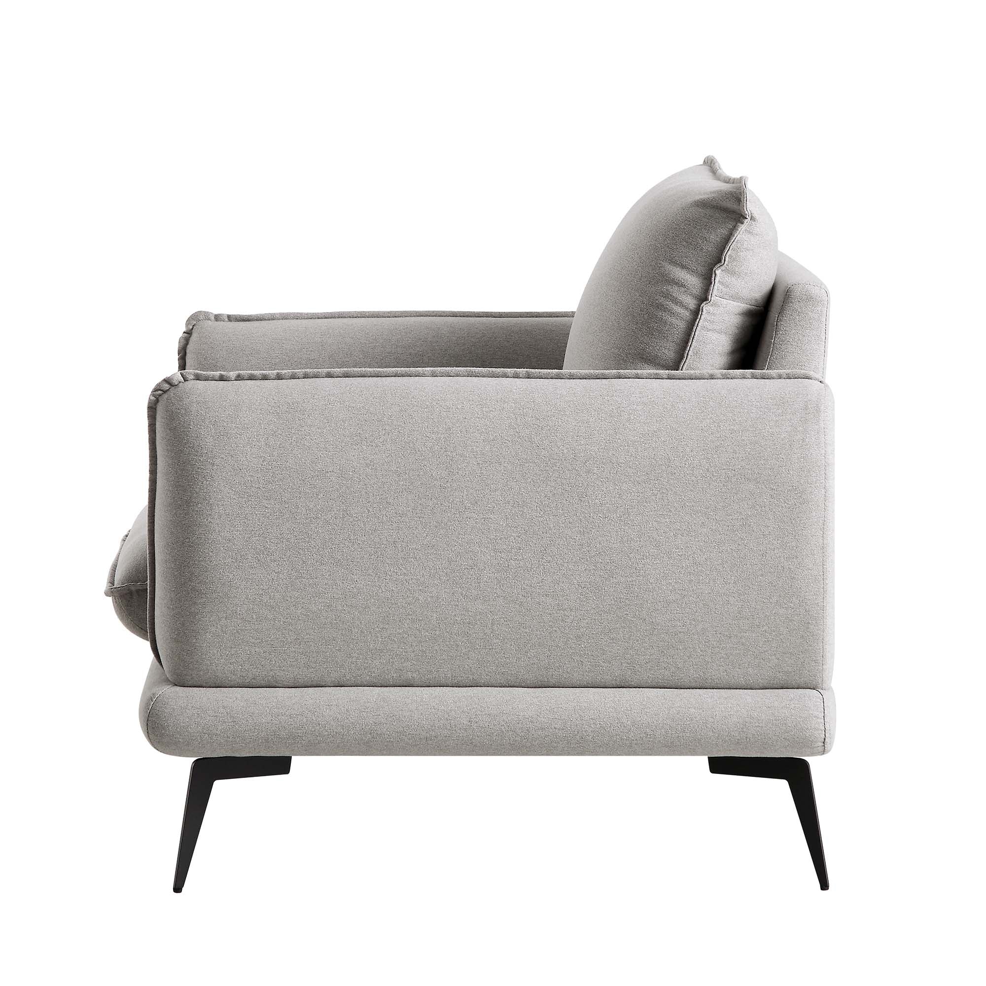 obriel gray marl fabric armchair obriel gray marl fabric armchair