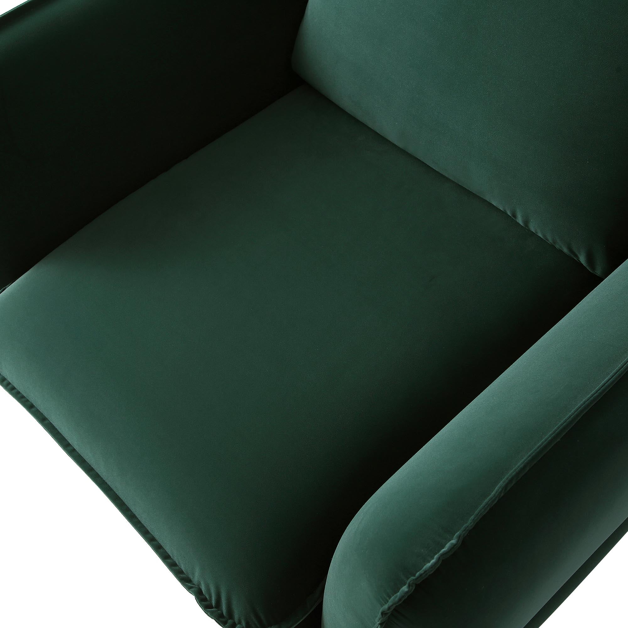 obriel forest green velvet armchair obriel forest green velvet armchair