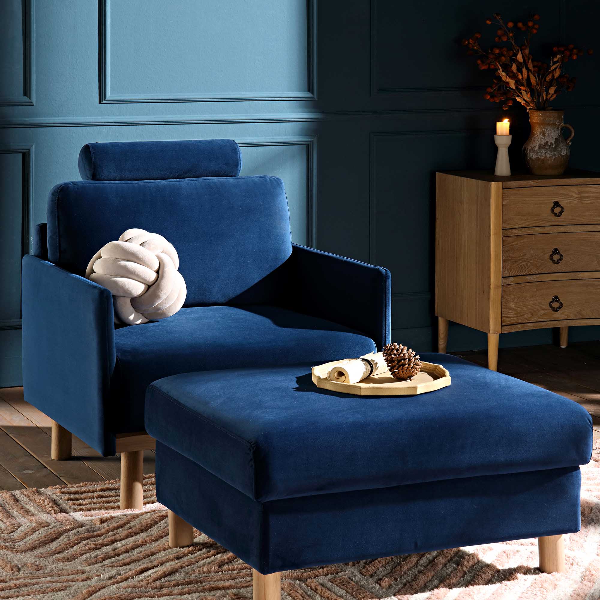 timber navy blue velvet armchair timber navy blue velvet armchair
