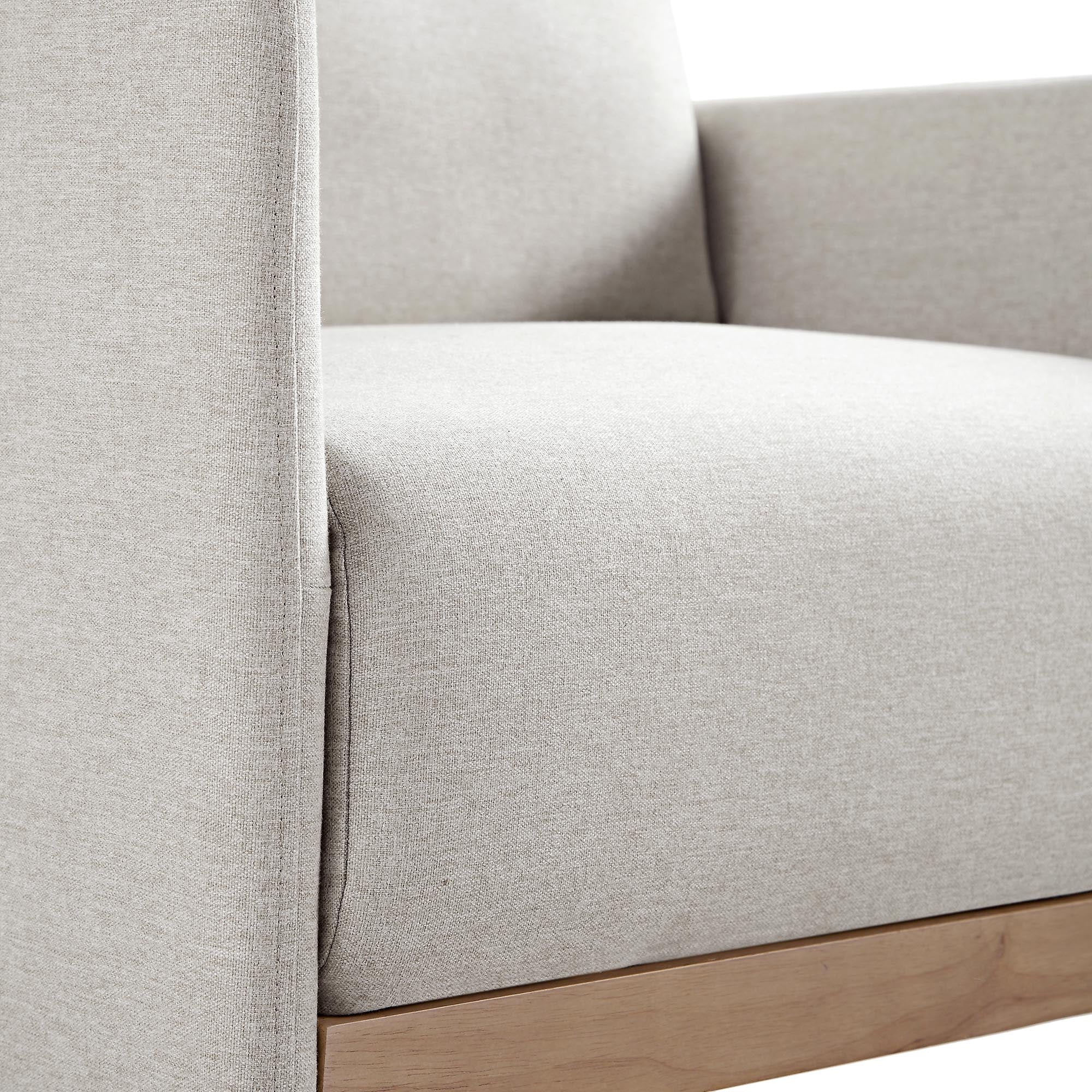 timber oatmeal fabric armchair timber oatmeal fabric armchair