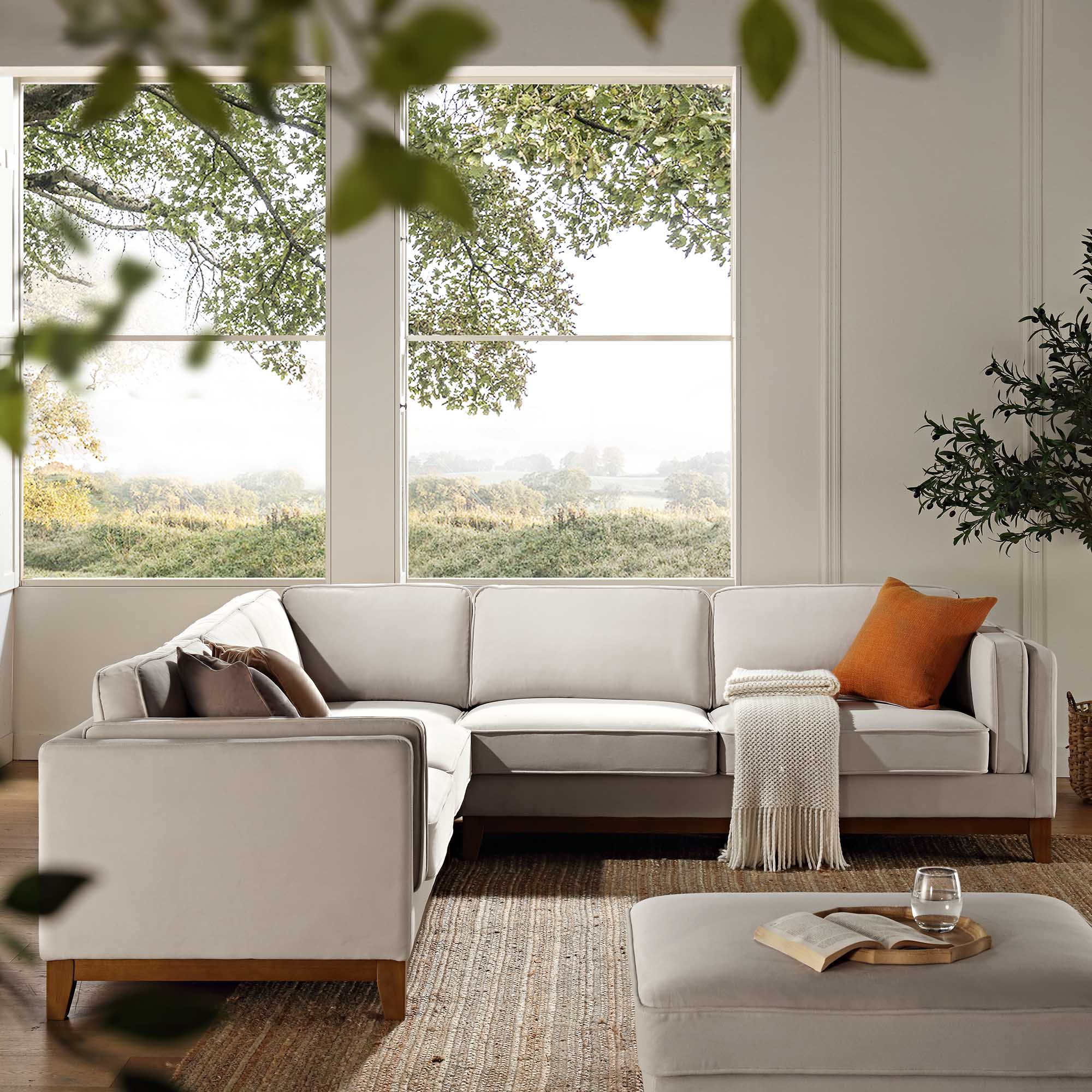 dipley champagne velvet grande corner sofa dipley champagne velvet grande corner sofa
