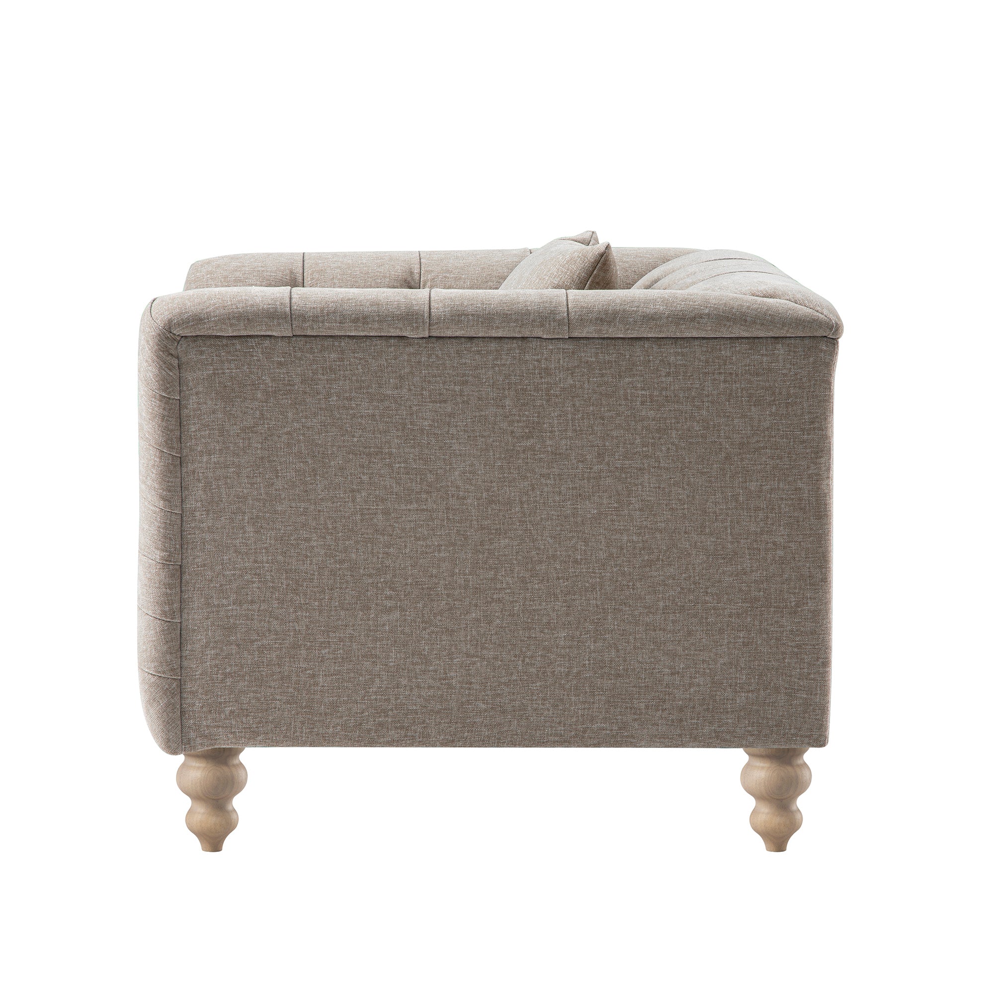 ashby chesterfield armchair, taupe chenille ashby chesterfield armchair, taupe chenille