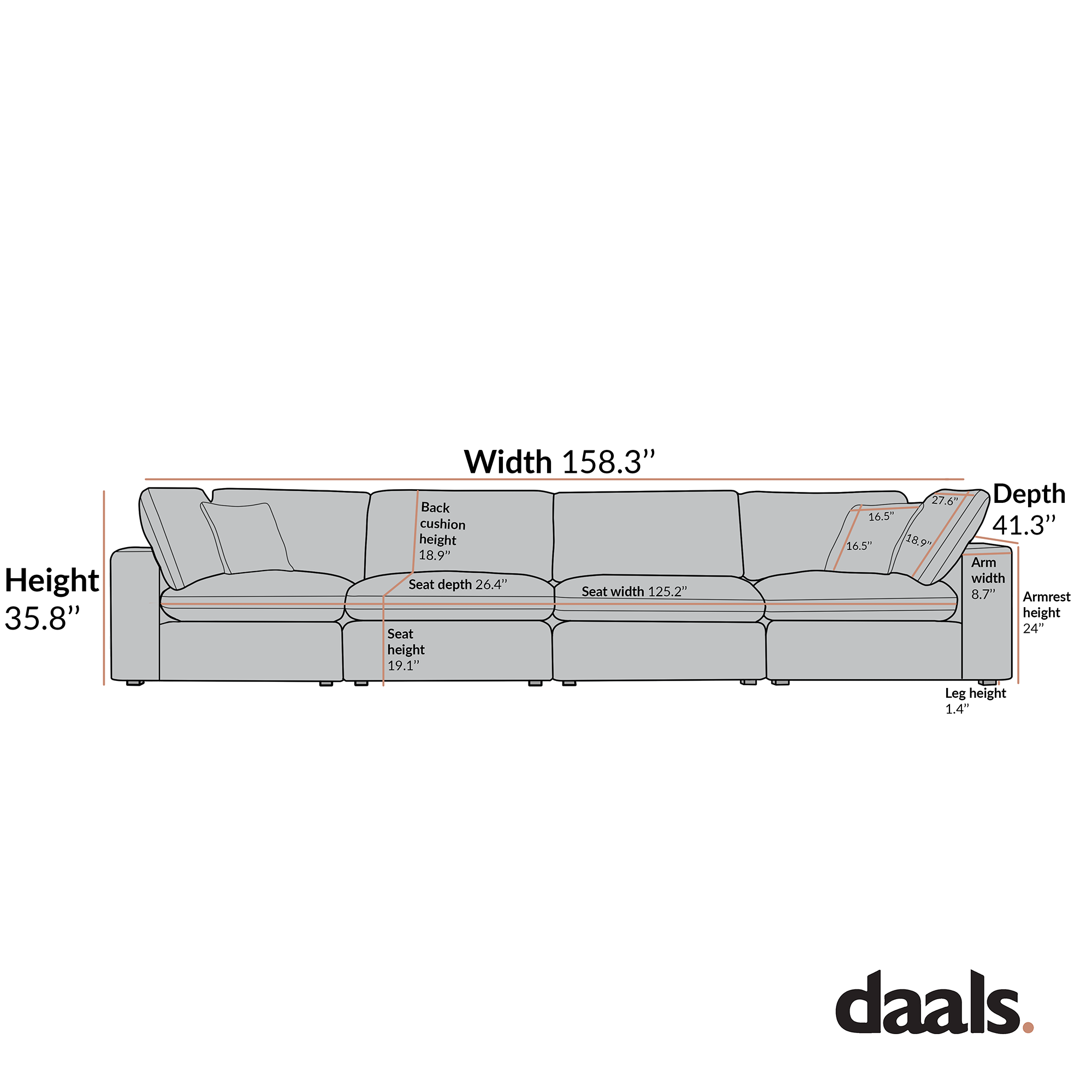 lutyens beige linen blend sectional sofa, 4 piece lutyens beige linen blend sectional sofa, 4 piece